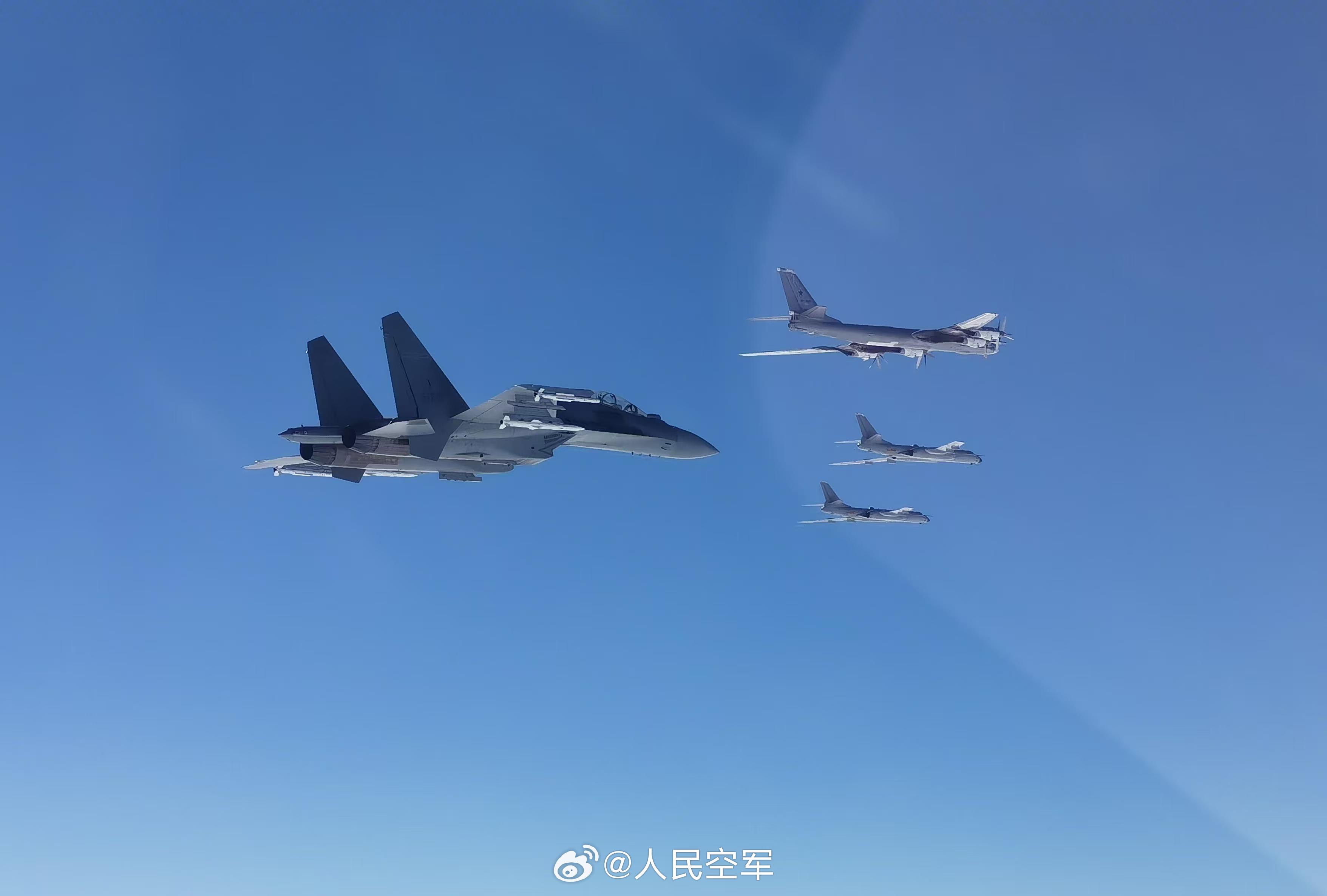 11月29日，中俄组织第9次联合空中战略巡航，地点位于日本海相关空域。这是201