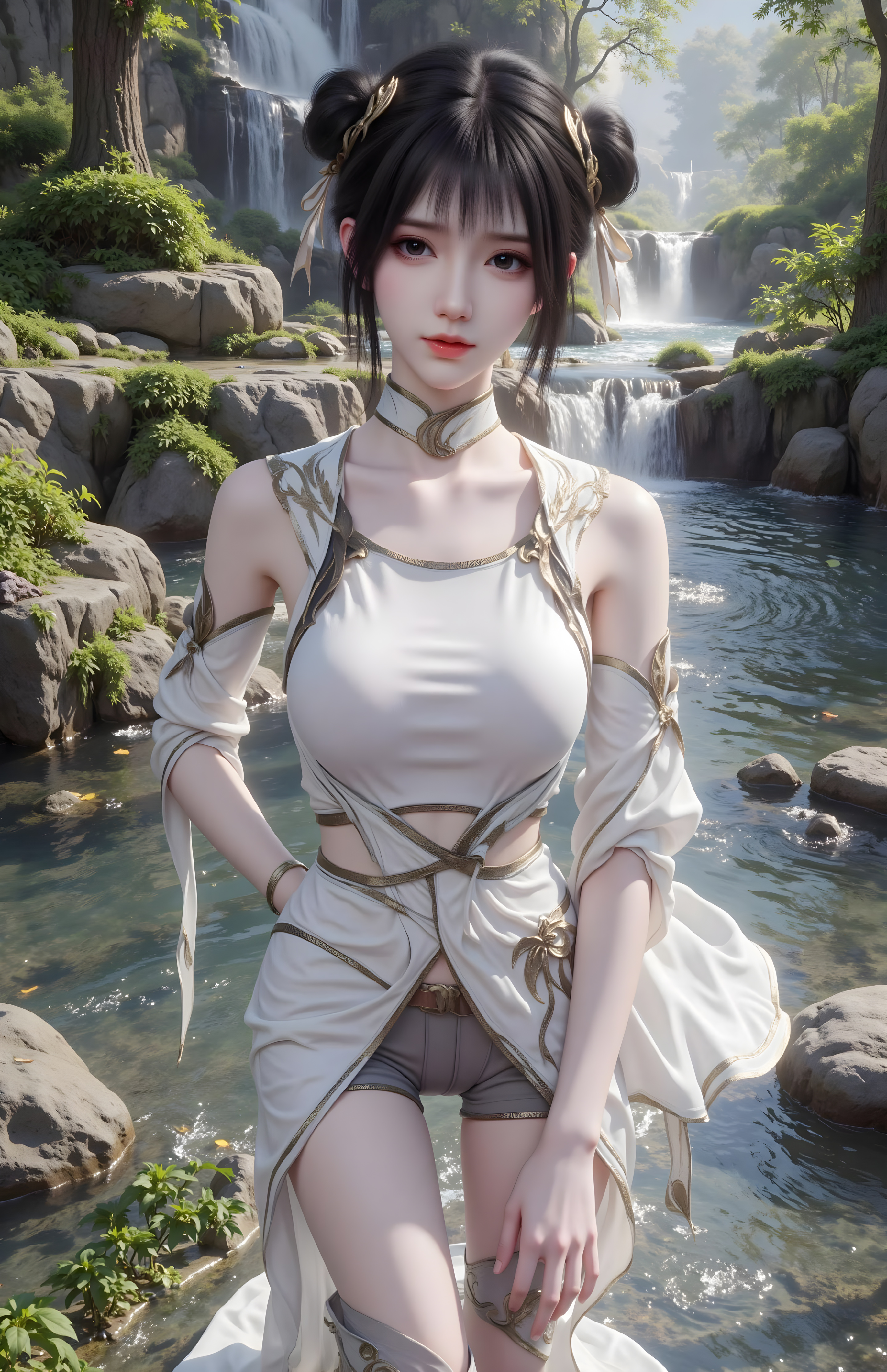 《斗破苍穹》国漫女神AI绘画：丹晨是一位真正的妖孽天才少女！