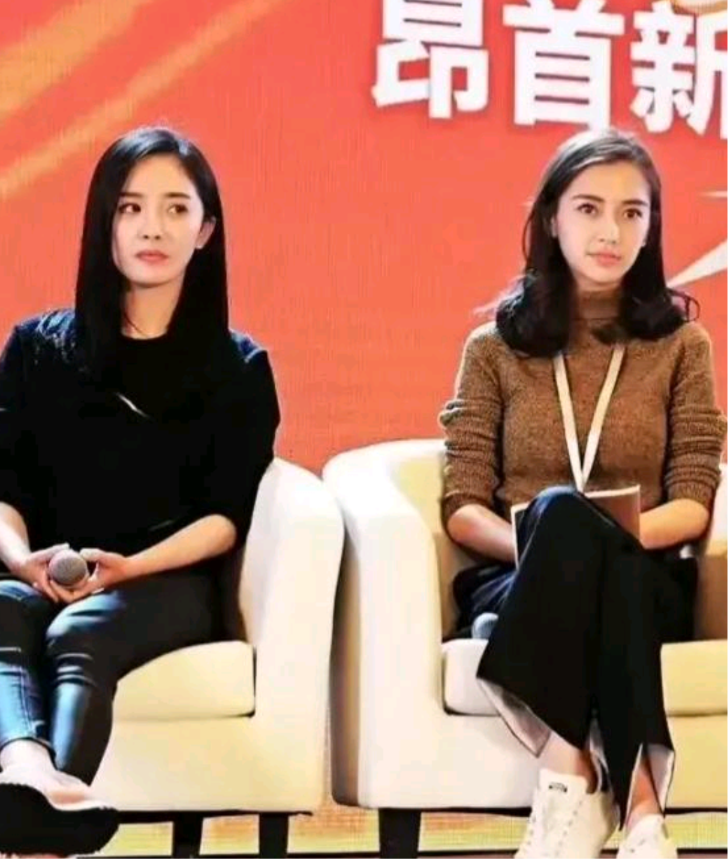 恕我直言，Angelababy比杨幂好看！

杨幂，五官精致，艳压群芳，

An
