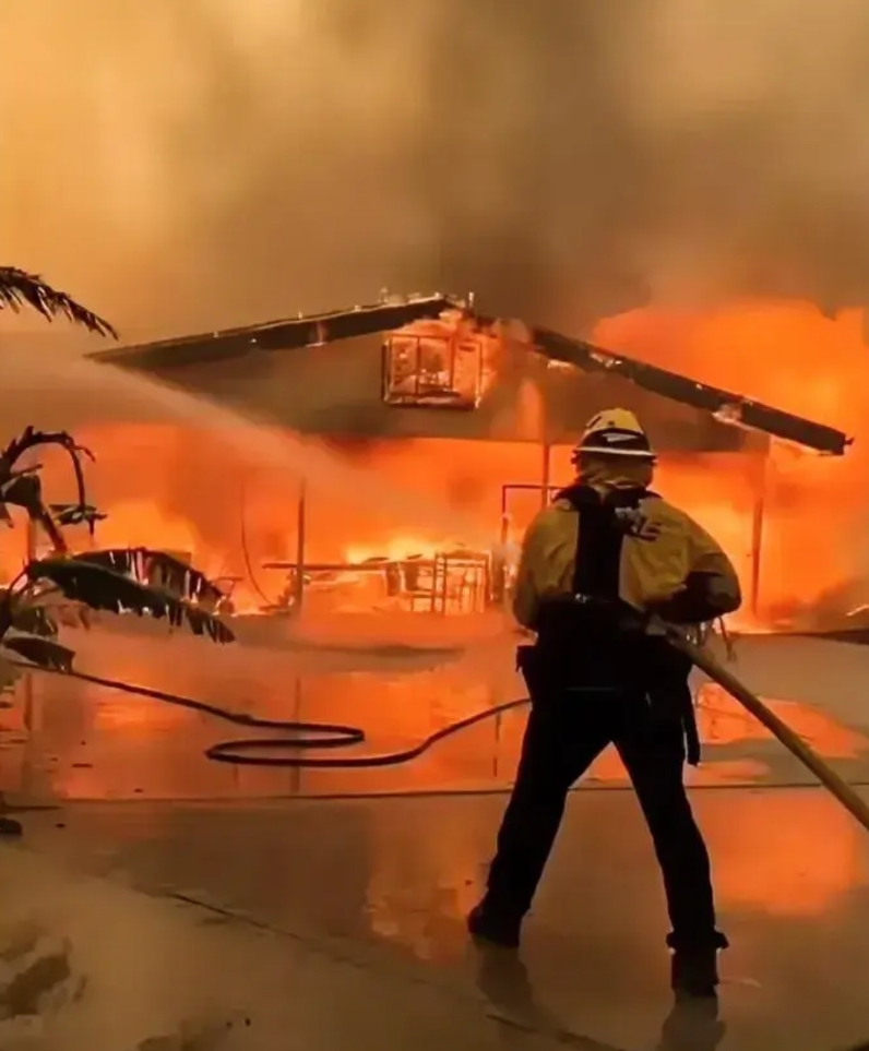 洛杉矶大火东方大国名人豪宅被烧，网友同情者少之又少，原因很有道理。

林青霞的豪