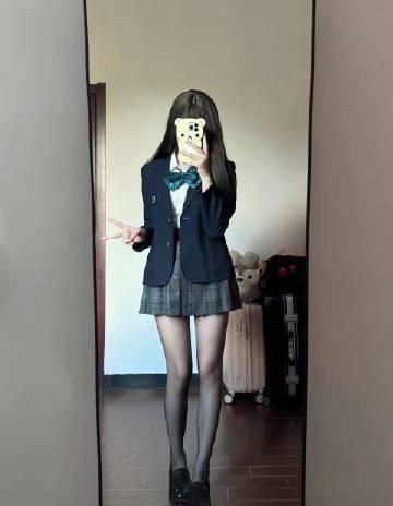 不愧是JK，怎么穿都好看~