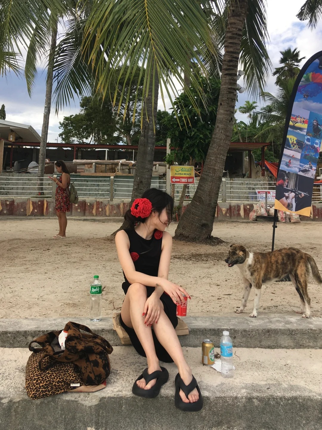 出来玩就别太拘谨了😬
薄荷岛最近的天气很适合摆烂
不晒不热 偶尔下点雨
没出太