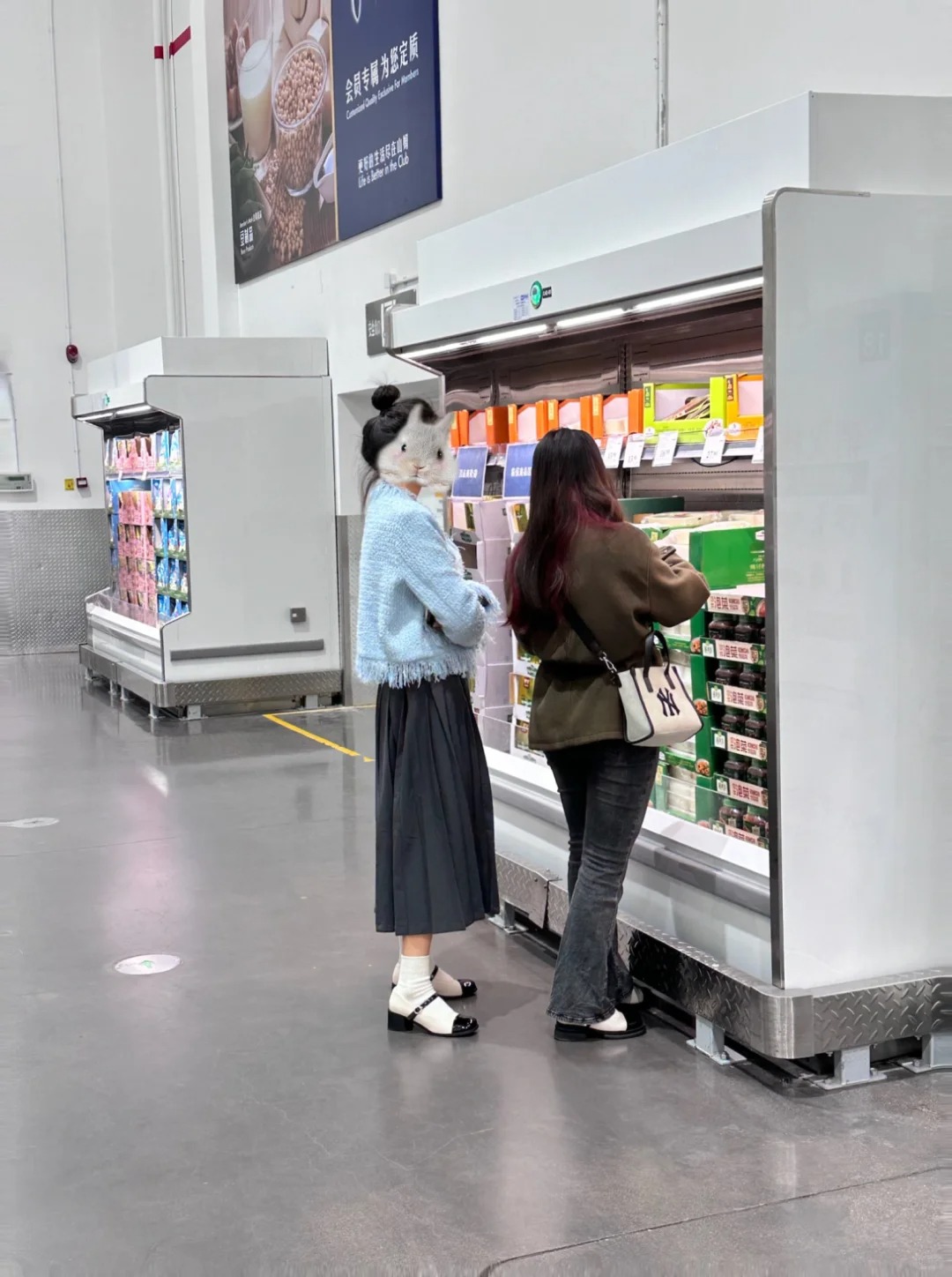 山姆看见的，第一次直观的感到穿搭的重要性
看见她，我真的深刻的感受到穿搭的重要性