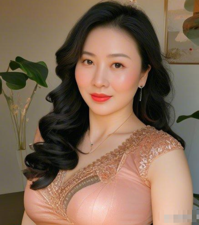 4 0岁的风韵女神，迷人的眼神，真是极品尤物