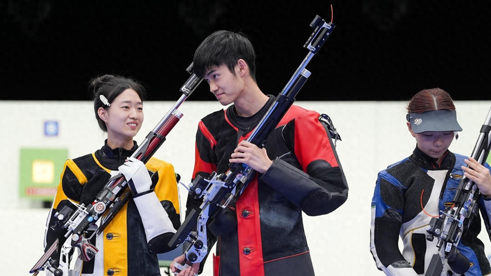 巴黎奥运最新金牌榜: 黄雨婷平杨倩奥运纪录摘银！韩国夺金升第1