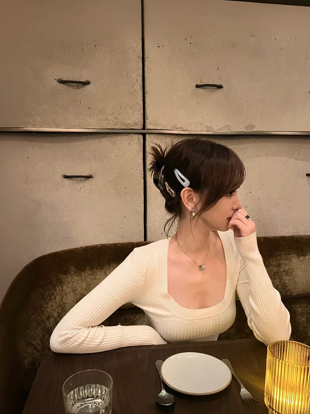 想和姐姐一起吃饭