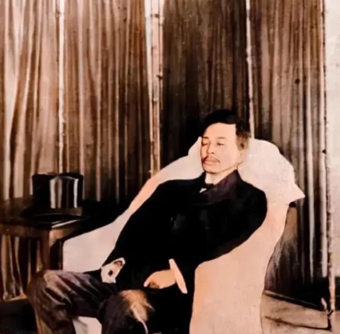 这张珍贵老照片，拍摄于1913年3月22日晚上，中国“宪法之父”宋教仁遇刺身亡后