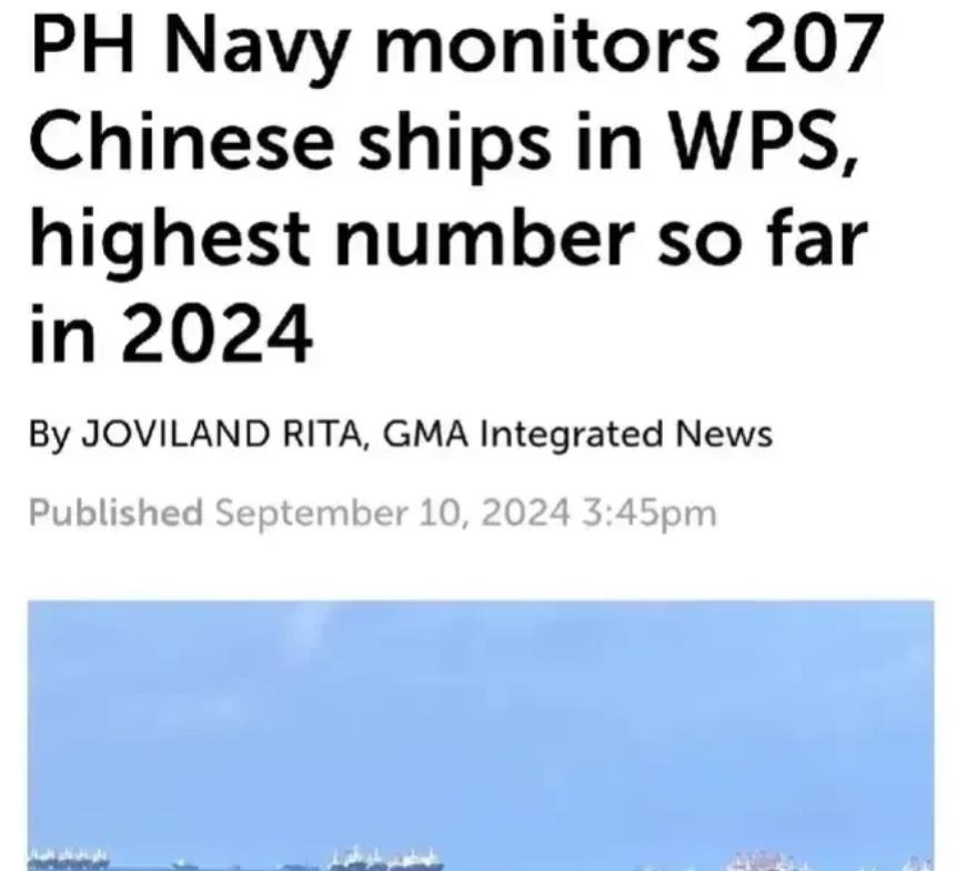 中国创历史新高，207艘船只进驻南海岛礁！菲媒体:没希望了！


据多家菲媒体最