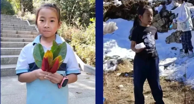 孩子家长出百万寻女，说是去腾冲琅琊山看雪，离开父母视线十几分钟就不见了！
小女孩