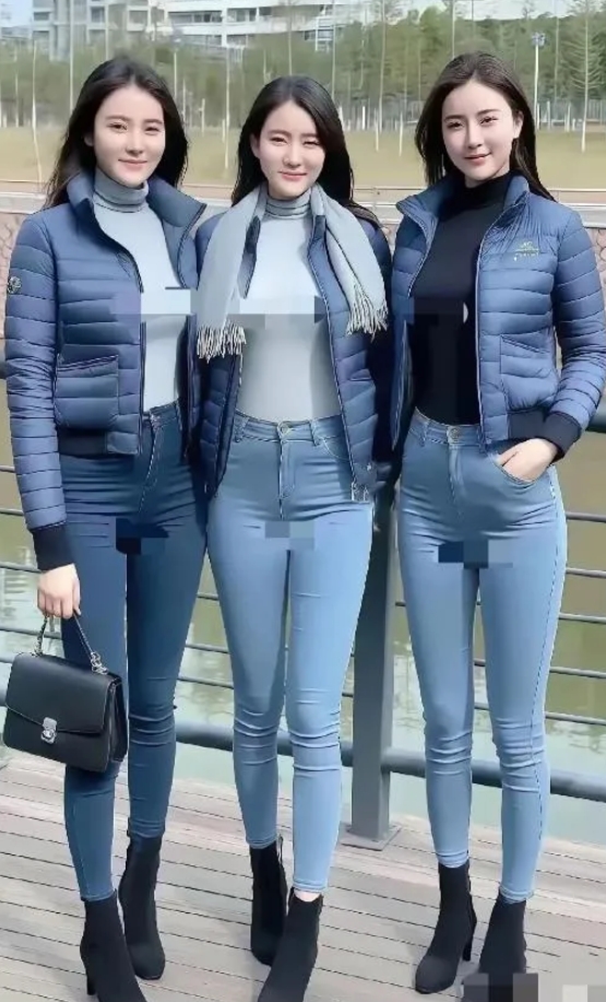 三胞胎姑娘，漂亮基因强大，哪个更胜一筹呢？
