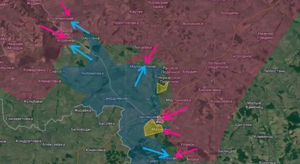 俄罗斯现在很急，因为基辅的部队打到了自家地盘，得赶紧把他们赶出去，不然面子挂不住