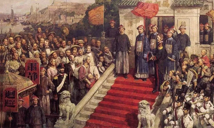 道光刚继位的时候，对外还是很硬气的。道光元年，一名美国船员在与广州口岸一名中国水