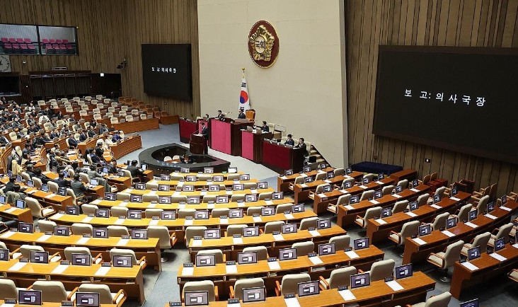 韩国国会表决尹锡悦弹劾案