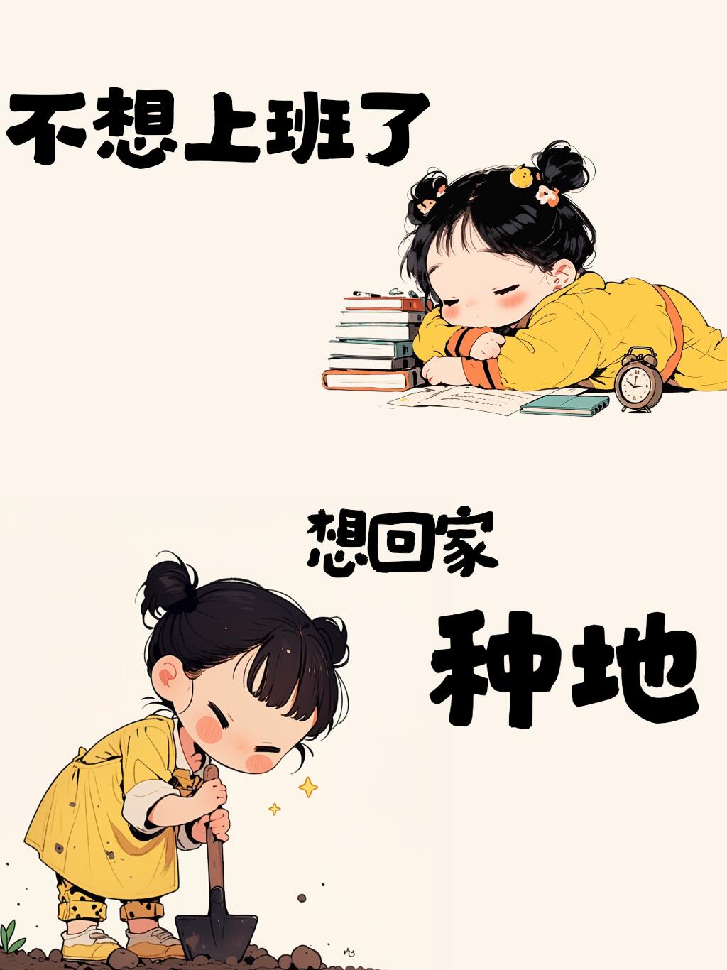 “不想上班了，想回家种地”