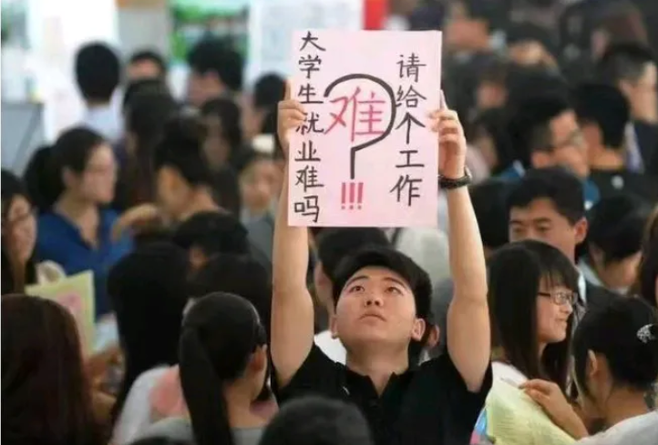 不知道现在的社会怎么了，连现在的大学生都不好找工作，我今天在找工作的时候，看见一