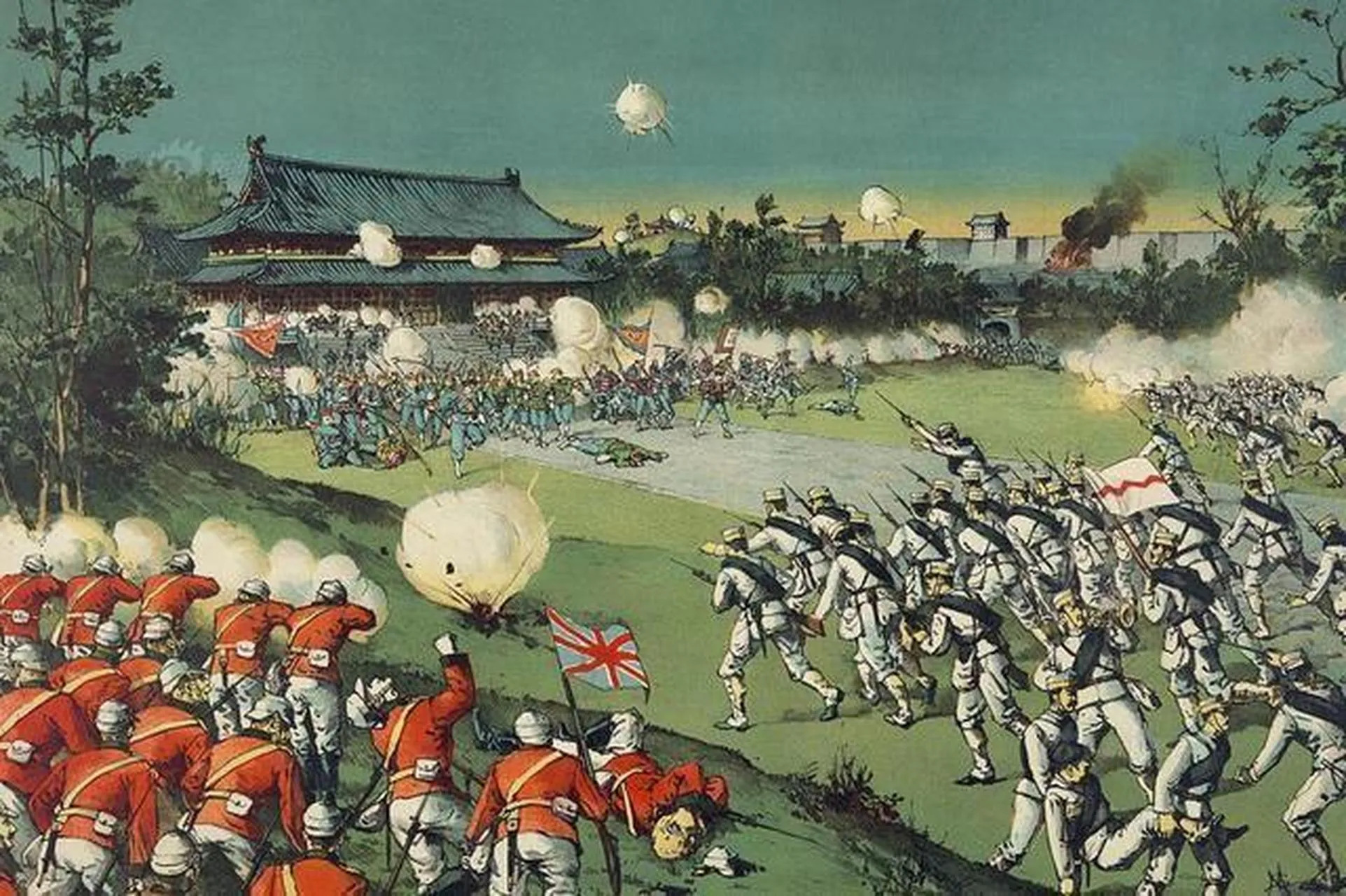 鸦片战争清军虽然打的很烂，但战死沙场、自杀殉国将领还是很多的。这些人不分民族，也