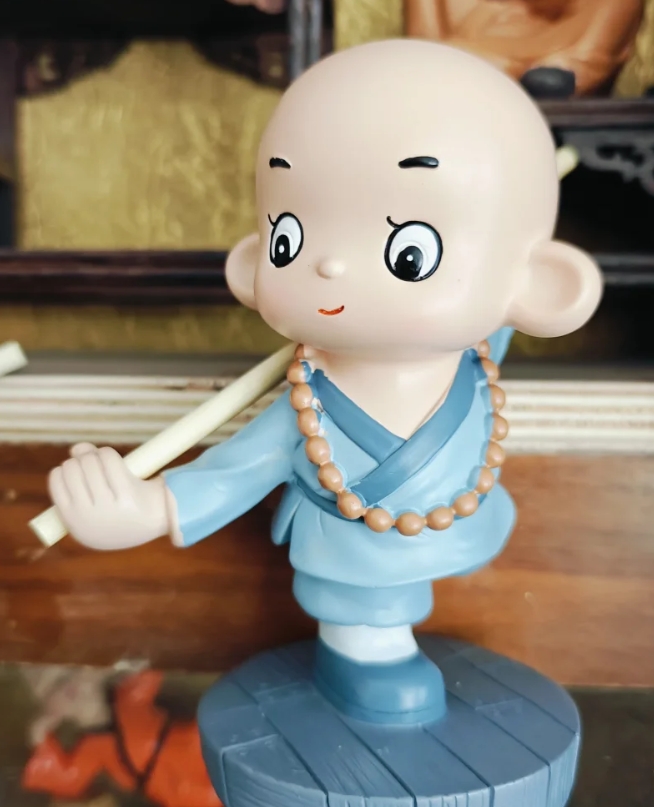 少林武僧萌不萌，中国风文创。