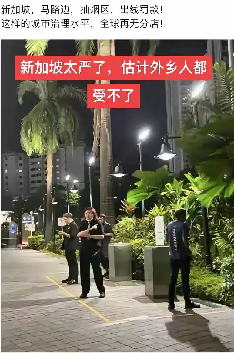 新加坡的规定实在是太严格了，我猜外地人可能都难以适应。
