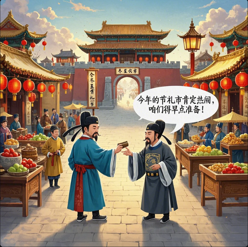 古代"双十一"也有购物节？宋朝每年冬天都要搞"冬至节礼市"！