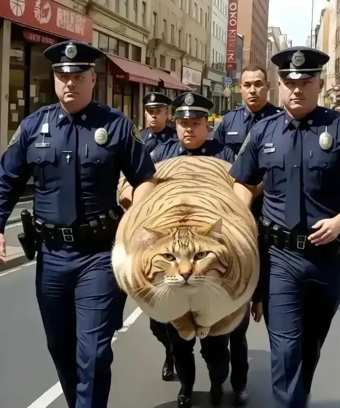 天呐吓死人了，是什么妖呀？这是猫还是虎呀？