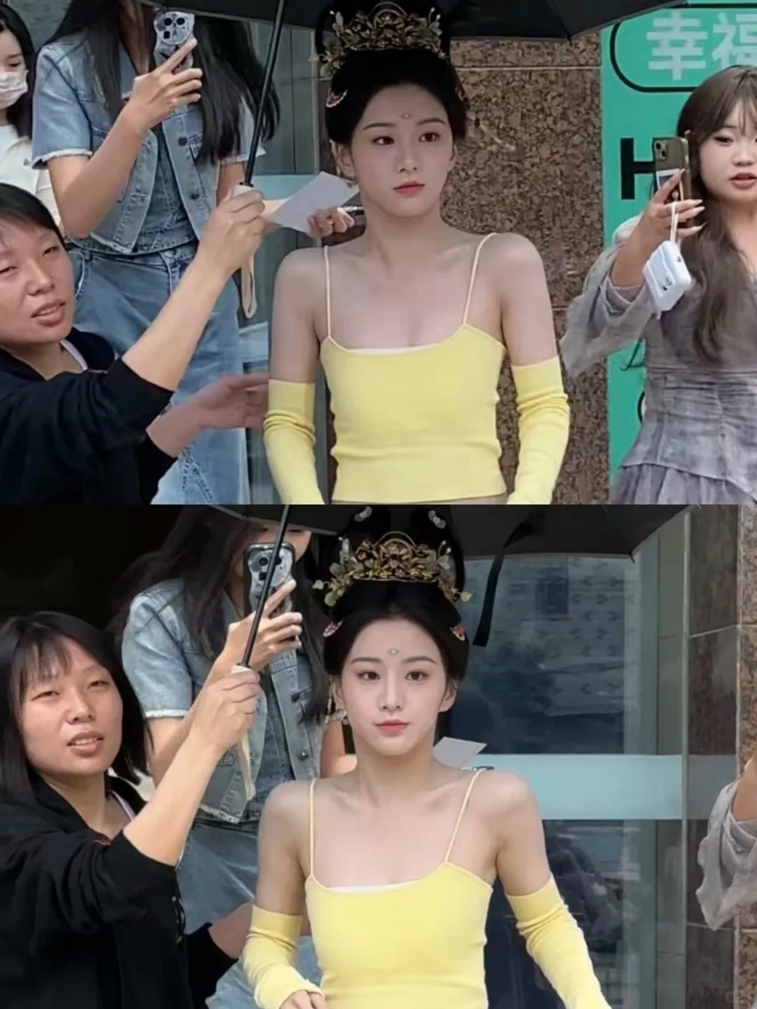 不是…这姐不累吗？
被包上恩硬控住了，生图她俩的皮肤好白，是那种粉粉嫩嫩看起来好