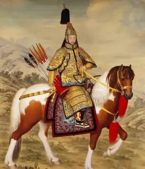 乾隆一边说着开边黩武是他不想干的，一边笑嘻嘻的把新疆200万平方公里的土地纳入版