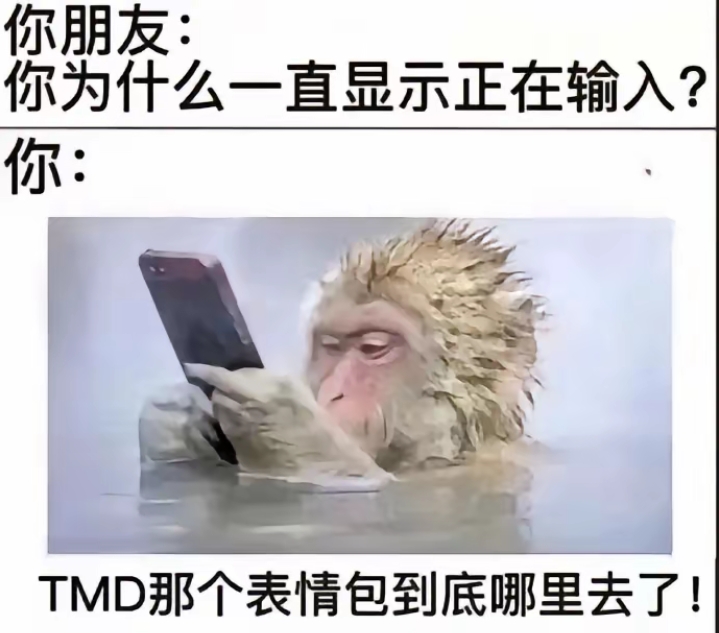 那个表情包到底哪里去了