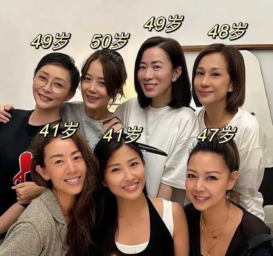 香港女星真的很会保养，40多了看起来都像20岁