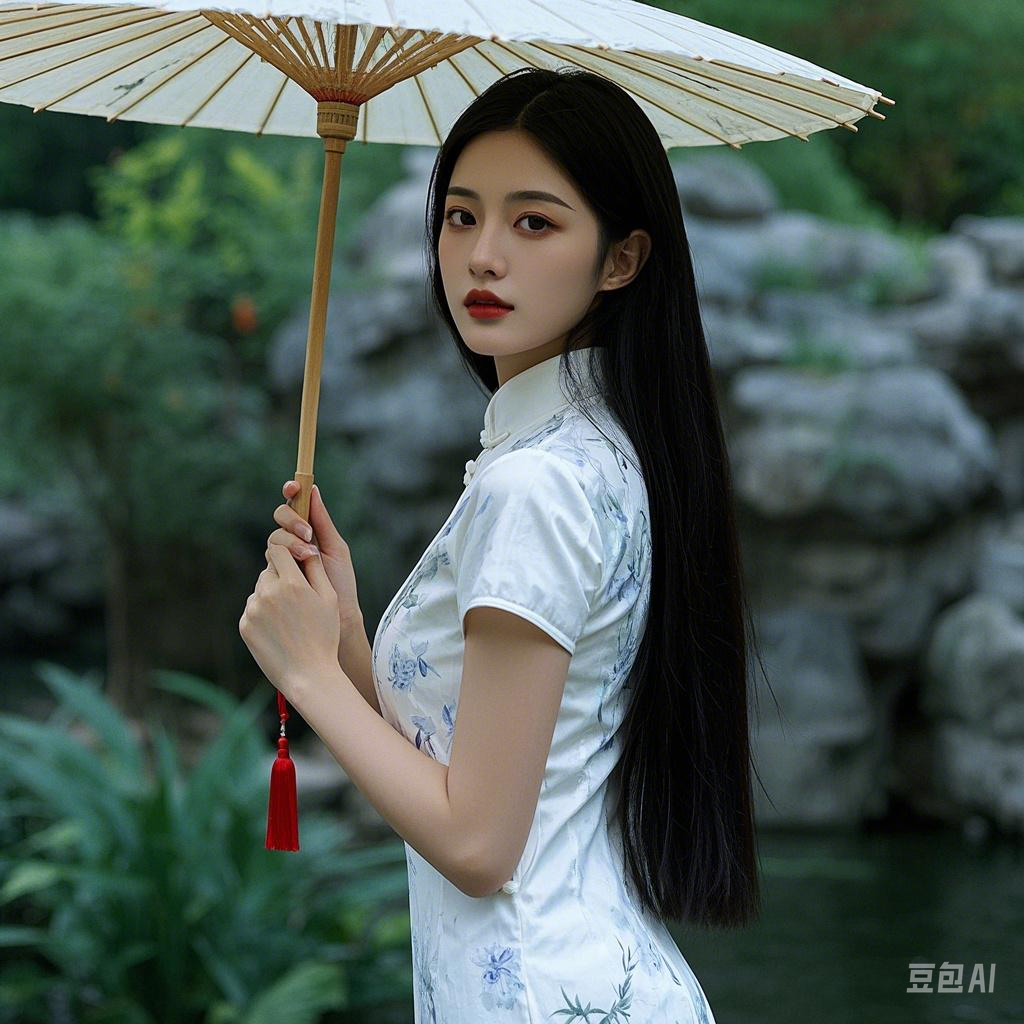 挖到宝了！白旗袍 + 油纸伞，解锁国风纯欲新高度！