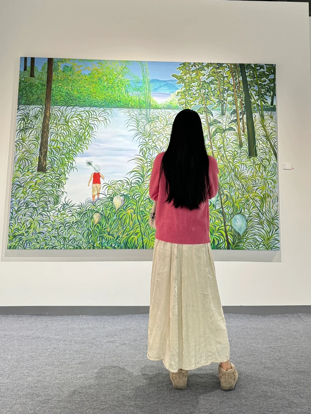 春游记｜深圳地铁站就能看的免费艺术展🤩
路过黄贝岭站，发现这里做了地铁艺术节！