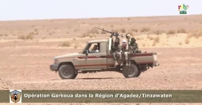 尼日尔军队在阿尔及利亚-马里边境发动了代号“Gharkoua”（“会面”）的反恐