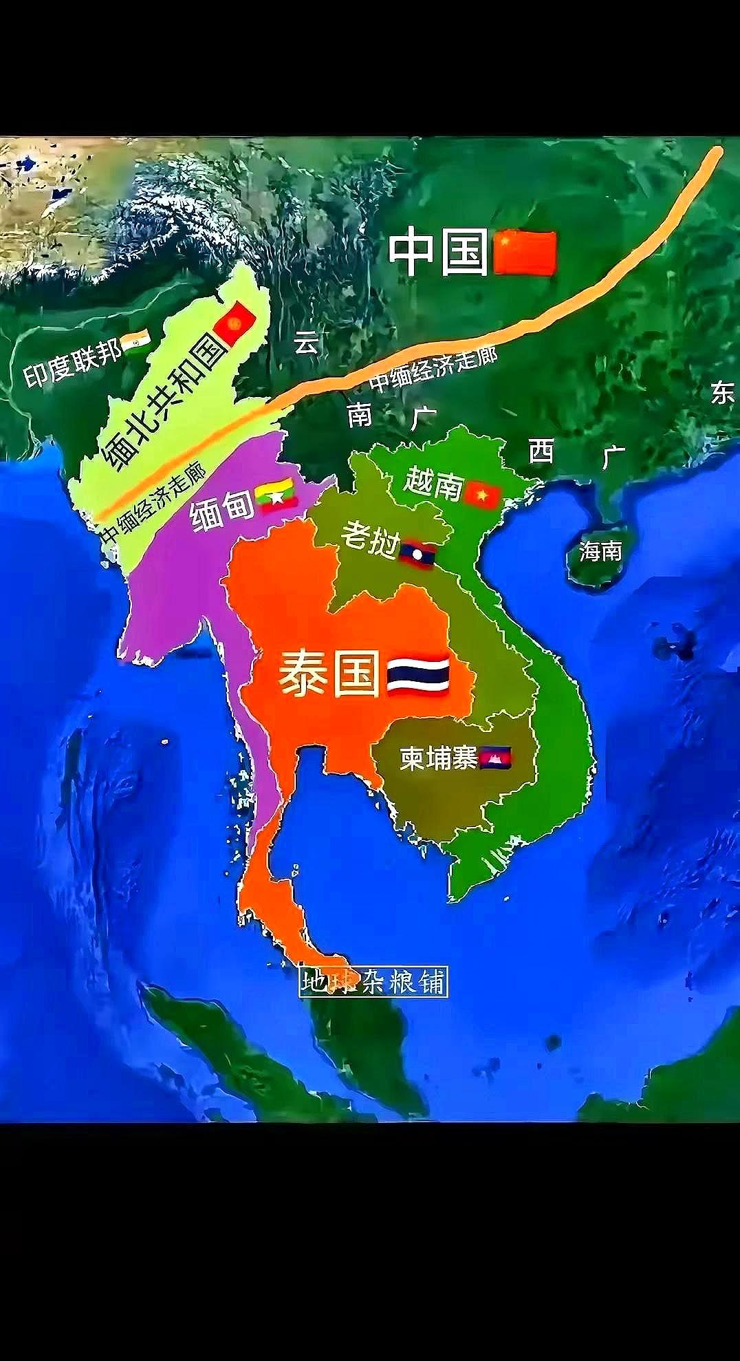柬埔寨提议建设的扶南运河实际上将为其提供一个新增的出海口。对中国来说，这是非常有
