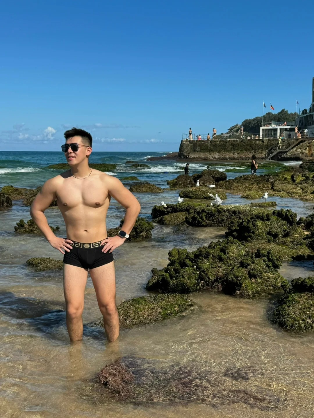 在悉尼的邦迪海滩拒绝身材焦虑🇦🇺