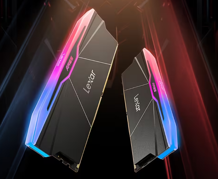 雷克沙 Lexar ARES RGB DDR5 战神之刃二代内存条，目前京东已经