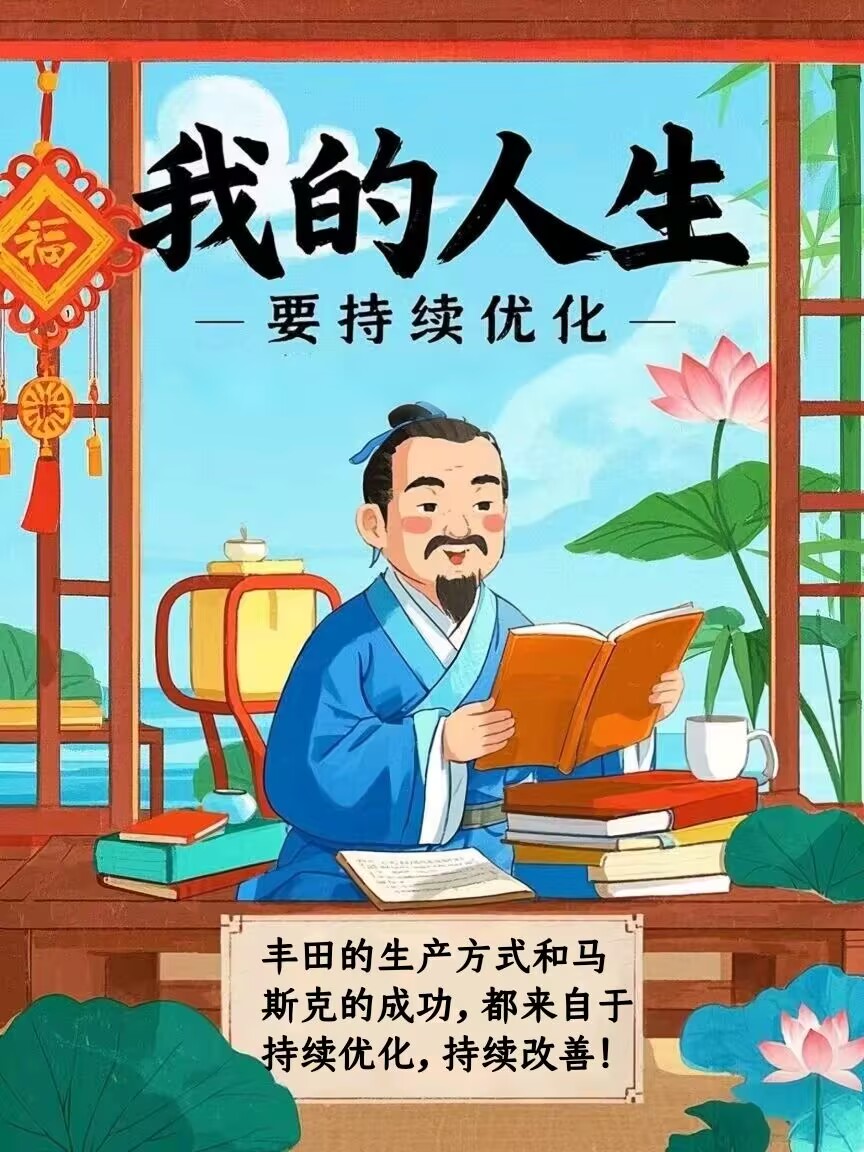 我的人生要持续改善