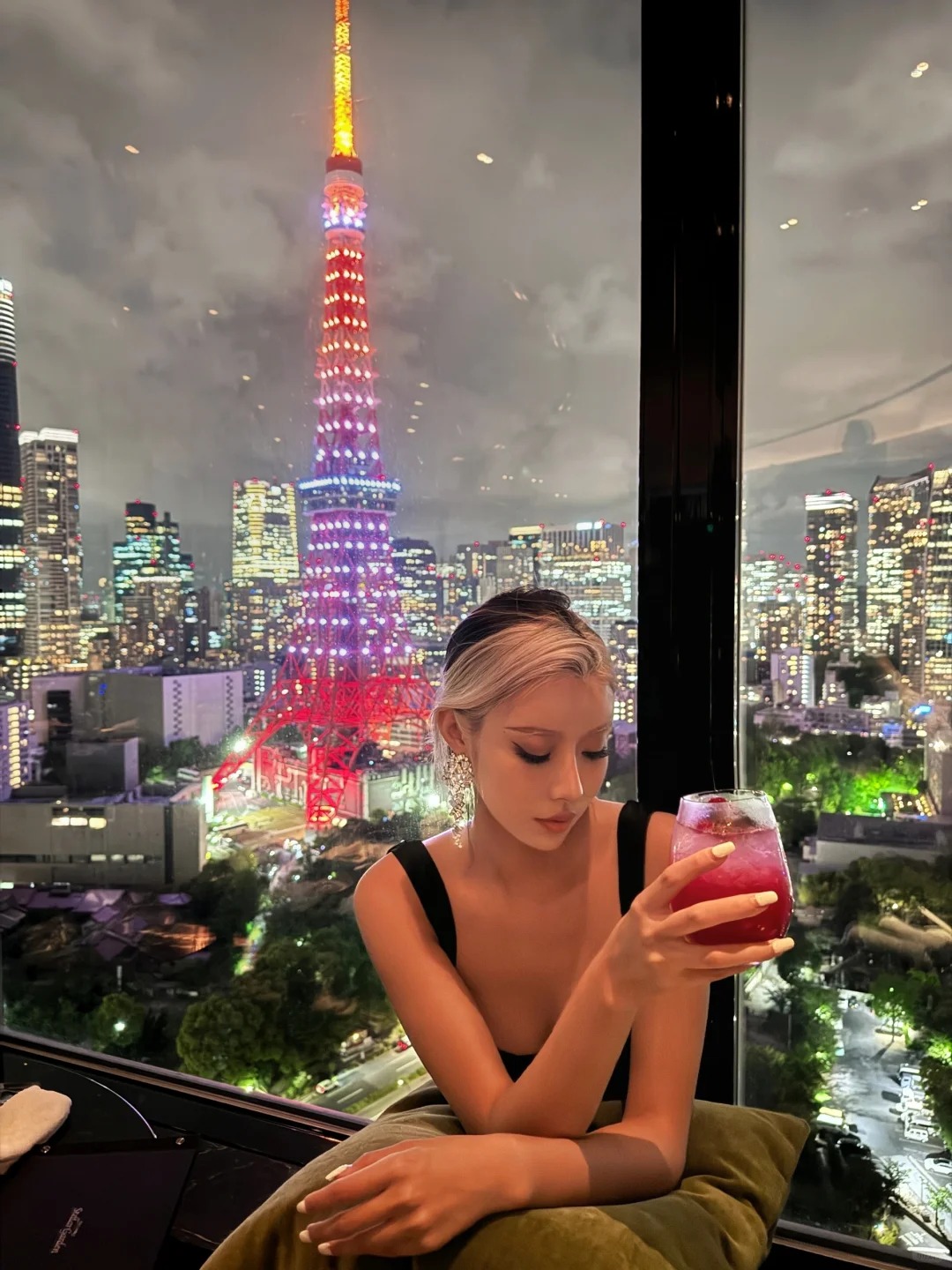 Tokyo🇯🇵東京タワー|walk in进哒
7.左右进排队只2桌，窗边位置