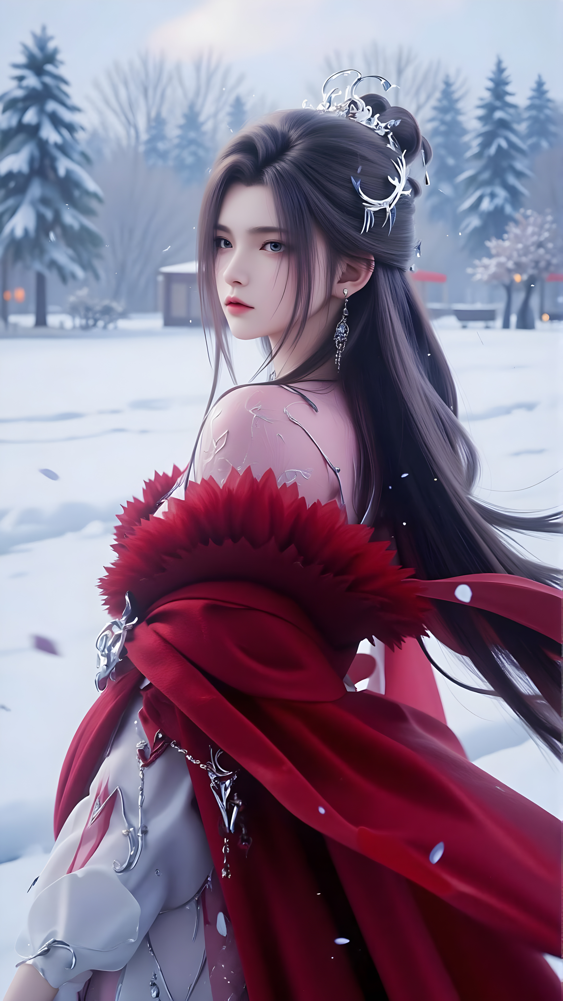 《诛仙》国漫女神AI壁纸：陆雪琪的实力比她师父强吗？