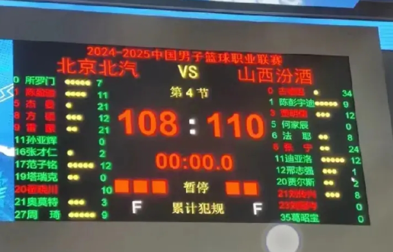 昨晚的京晋之战，我们赢了。
赛后张宁哭了，潘江哭了，山西球迷哭了，隔着手机屏幕的