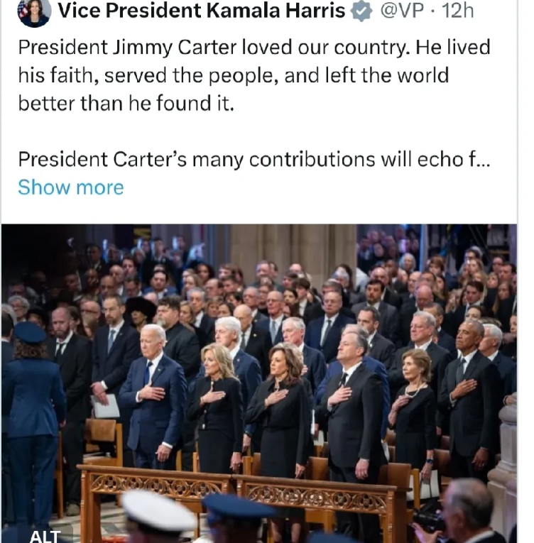 美国副总统哈里斯不愧是靠当小三上位的，格局是真的小，这姐们最近在马斯克的社交平台
