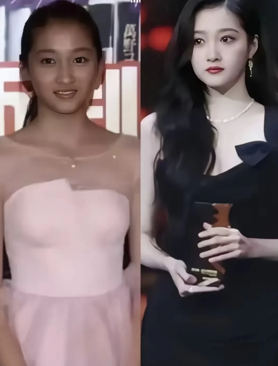我就挺纳闷，那些女明星啊，小时候或者刚开始混娱乐圈时都挺黑的，怎么一火起来，脸变