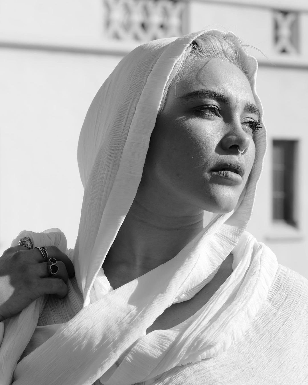 弗洛伦丝·皮尤（Florence Pugh）为电影《沙丘2》（Dune: Par