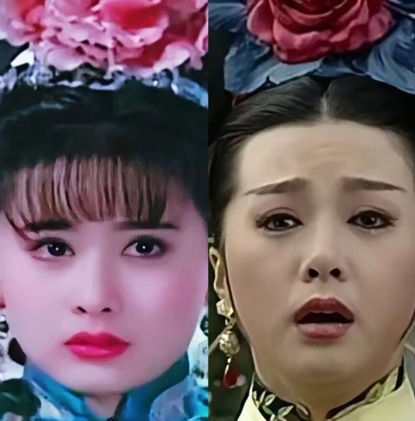 梅花烙里面的公主无论是妆容还是旗头都比女主陈德容的更老气，而且性格泼辣，嚣张跋扈