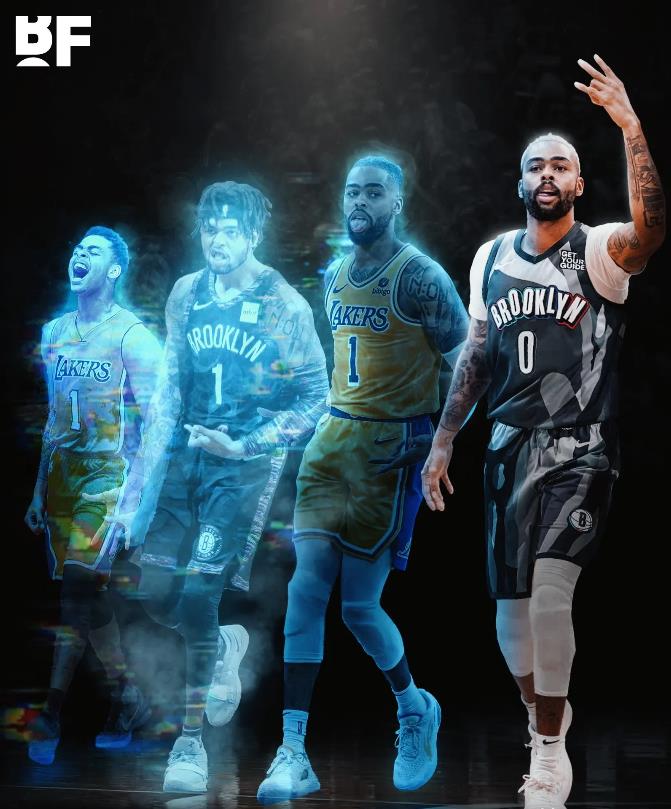 拉塞尔成NBA历史最惨之一
被同一支球队连续两次交易到同一支球队
从而形成了NB