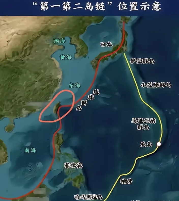 好消息，第二岛链也名存实亡了，被六代战斗机轰开了，美军睡不着觉了。
      