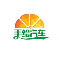 手绘汽车