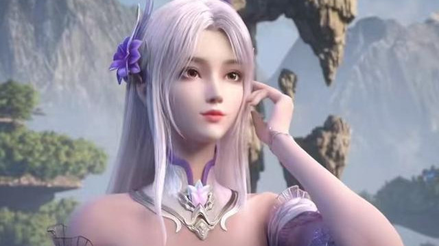 斗破苍穹：小医仙衣服不慎滑落，臀部也太翘了，比丹晨还性感
