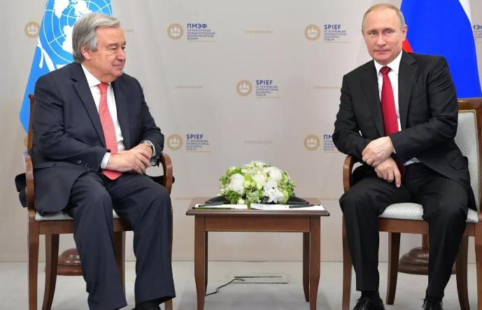 乌克兰这是要凌驾于联合国之上的节奏，完全成了被宠坏的孩子。
近日，联合国秘书长古