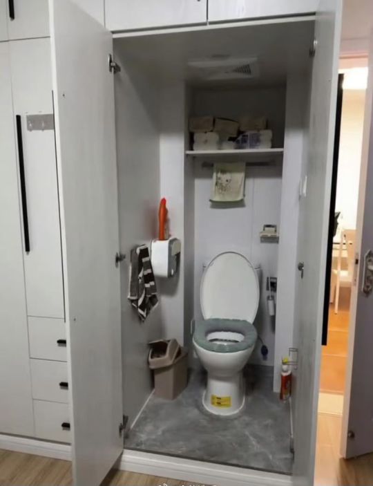 这就是隐藏式卫生间吗？