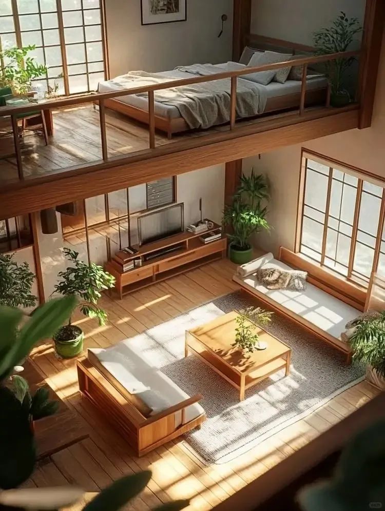 Loft 原木风理想家，现代与自然的融合！