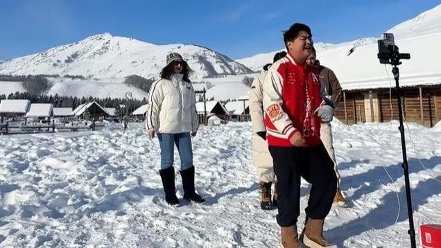 都不容易！全进华在新疆户外直播带货好几小时，隔着屏幕都觉得冷